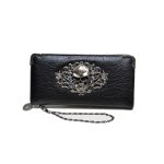 Women Fashion Creative Skull Long Purses - Image 4