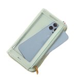 Women Fashion Touch Screen Phone Transparent Mini Purses - Image 5
