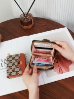 Women Fashion Casual Short Zipper Coin Multi-Card Wallet - Image 5