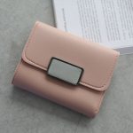 Women Fashion Stitching Contrast Color Retro Wallet - Image 6