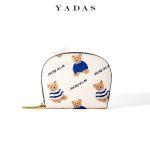 Women Fashion Bear Print Pattern Compact Wallet - Image 5
