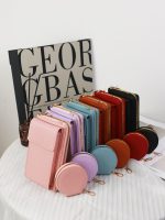 Wholesale Women Fashion Casual Solid Color Litchi Pattern Shoulder Bag Two-Piece Bag Set - Image 5