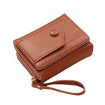 Women Fashion Zipper Compact Wallet - Image 5