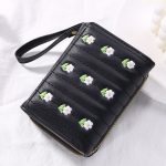 Women Fashion Cute Embroidered Compact Wallet - Image 6
