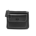 Fashion Solid Color Zipper PU Wallet - Image 5