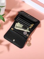 Wholesale Women Fashion Solid Color Multi Card Mini Wallet - Image 5