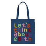 Wholesale Women Simple Letter Embroidered Large Capacity Canvas Shopping Tote Bag - Image 5