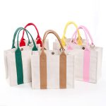 Wholesale Casual Padded Canvas Tote Bag - Image 4