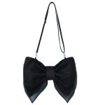 Women'S Fashion Design Bow Canvas Shoulder Bag - Image 5