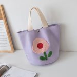 Wholesale Women Fashion Embroidered Canvas Tote Bag - Image 5