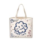Women'S Fashion Graffiti Vintage Large Capacity Canvas Tote Bag - Image 5