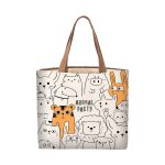 Wholesale Women'S Fashion Anime Large Capacity Canvas Tote Bag - Image 6