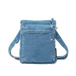 Wholesale Women Fashion Casual Mini Denim Crossbody Bag