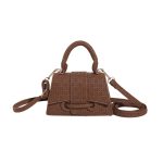 Wholesale Women Fashion Solid Color Flap Mini Crossbody Bag - Image 5