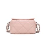 Wholesale Women Fashion Casual Solid Color Rhomboid Chain Crossbody Bag - Image 4