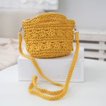 Wholesale Women Casual Hand-Woven Knitted Crossbody Bag