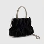 Wholesale Women Fashion Creased Cloud Bag Chain Crossbody Bag - Image 5