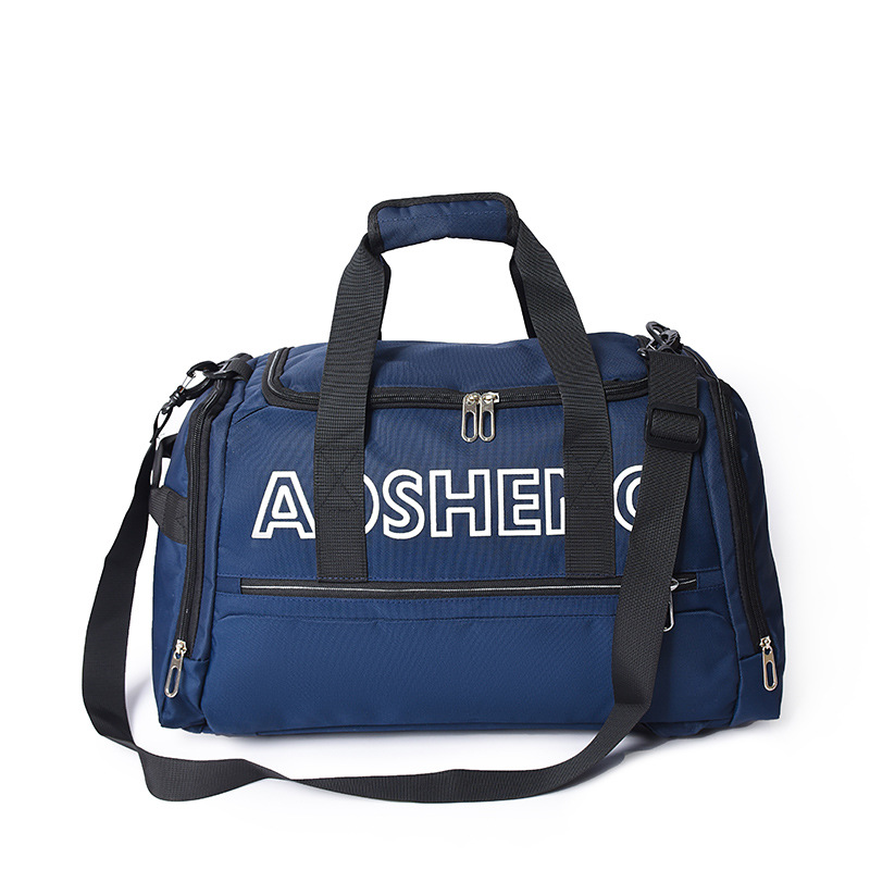 main_5-632 Wholesale Men Leisure Sports Alphabet Large Capacity Oxford Duffle Bag - Image 1