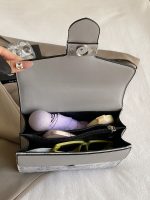 Women Fashion Printed Chain Small Square Shoulder Bag - Image 4