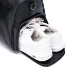 Wholesale Men Leisure Sports Business Vintage Large Capacity PU Duffle Bag - Image 5