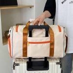 Wholesale Men Leisure Sports Basic Multicolor Dry And Wet Separation Large Capacity Oxford Duffle Bag - Image 5