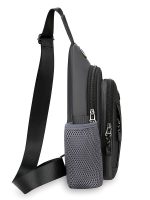 Wholesale Men'S Fashion Casual Water-Repellent Outdoor Chest Bag - Image 5
