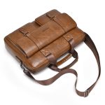 Wholesale Men'S Fashion Casual Retro Large Capacity Shoulder Crossbody Handbag Business Briefcases Bags - Image 5