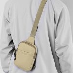Men Fashion Casual Commuter Solid Color Chest Bag - Image 5
