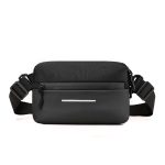 Wholesale Men Casual Sports Commuter Oxford Colorblock Chest Bag - Image 5