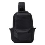 Men Casual Sports Commuter Solid Color Waist Chest Bag - Image 5