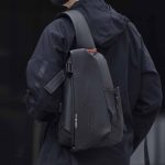Men Casual Sports Commuter Print Chest Bag - Image 2