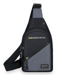 Wholesale Men Fashion Casual Commuter Camouflage Oxford Chest Bag - Image 5