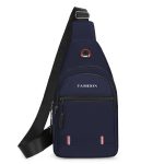 Wholesale Men Fashion Casual Commuter Oxford Chest Bag - Image 4