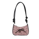 Wholesale Women Fashion Elegant Pink Bowknot Shoulder Bag - Image 5