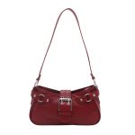 Wholesale Women Fashion Casual Leopard Sttching Belt Shoulder Bag - Image 5