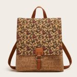 Women Fashion Retro Ethnic Style Printed Large Capacity Backpack - Image 5