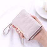 Women Fashion Pu Leather Mini Zipper Compact Wallet - Image 6