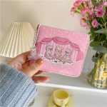 Women Fashion Original Retro Court Style Cute Short Wallet - Image 5