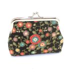 Women Trendy Print Clip Clip Wallet - Image 7