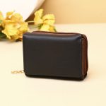 Wholesale Women Fashion Solid Color PU Mini Wallet