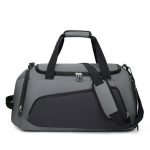Wholesale Men Leisure Sports Color Matching Dry And Wet Separation Oxford Duffle Bag