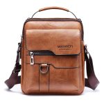 Wholesale Men Fashion Casual Retro PU Crossbody Bag - Image 2