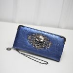Wholesale Women'S Fashion Retro Punk Wallet Skull Long Purses - Image 6