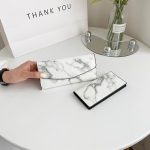 Wholesale Women Fashion Glossy Marble Multi-Slot Trousers Coin Purse - Image 6