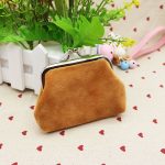 Women Fashion Candy Color Plush Coin Purse - Image 7