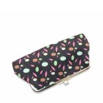 Women Fashion Fabric Small Fresh Leaf Buckle Long Coin Purse - Image 6