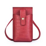 Women Fashion Crocodile Mini Crossbody Purses - Image 6