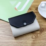 Women'S Fashion Colorblock Multi-Card Wallet - Image 6