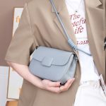 Wholesale Women Fashionable Design Sense Messenger High-End Shoulder Leather Underarm Bag