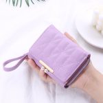 Women Fashion Pu Leather Mini Zipper Compact Wallet - Image 7